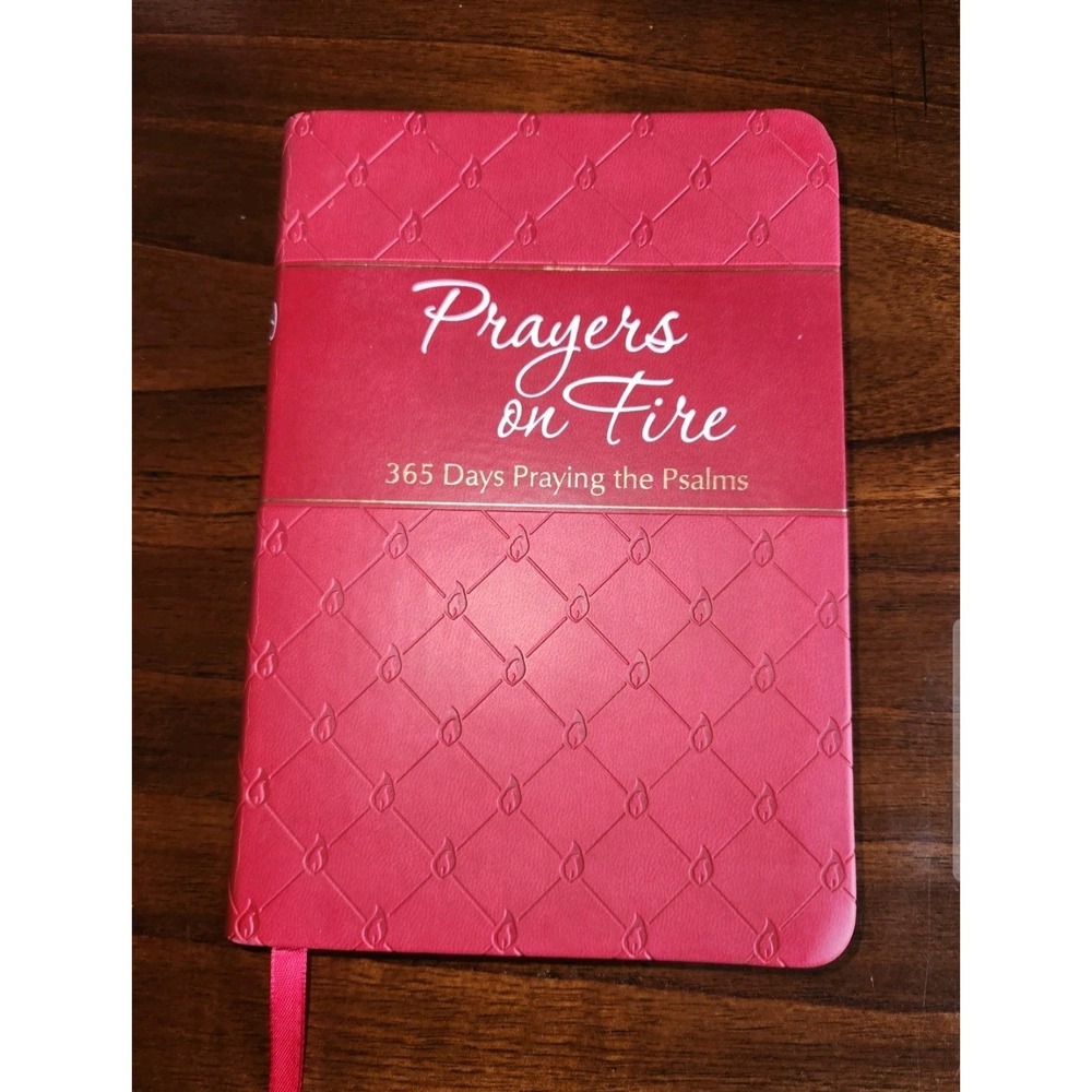 NEW Prayers on Fire: 365 Days Praying the Psalms Imitation Leather Cover.